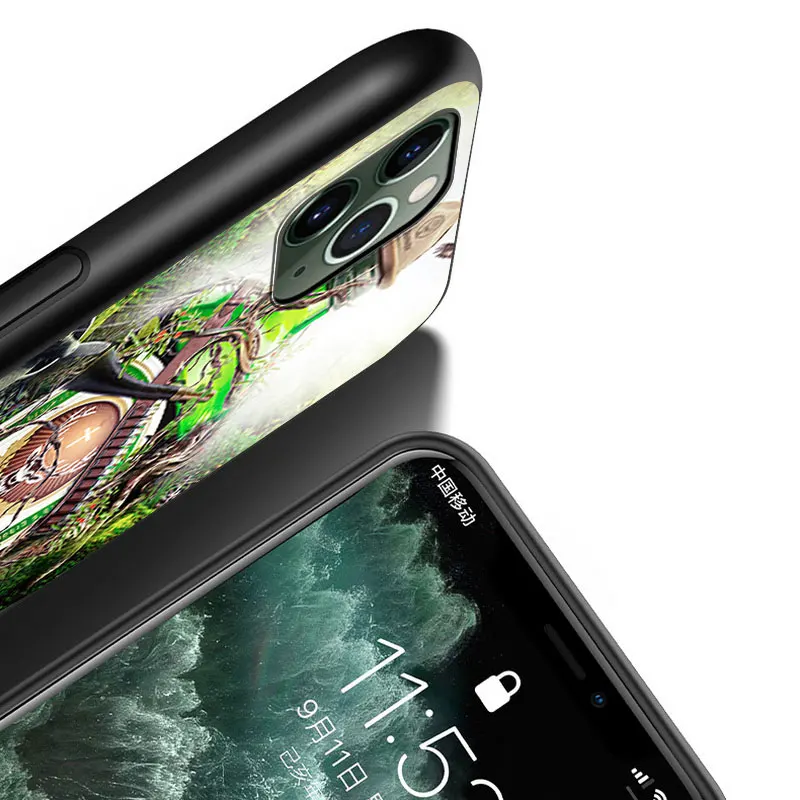 

Jagermeister Logo For Apple iPhone 12 11 XS Pro Max Mini XR X 8 7 6 6S Plus 5 SE 2020 Black Silicone soft Cover Phone Case