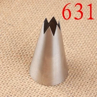 maifu 631 straight 6 tooth cream decorating mouth 304 stainless steel baking diy tool large
