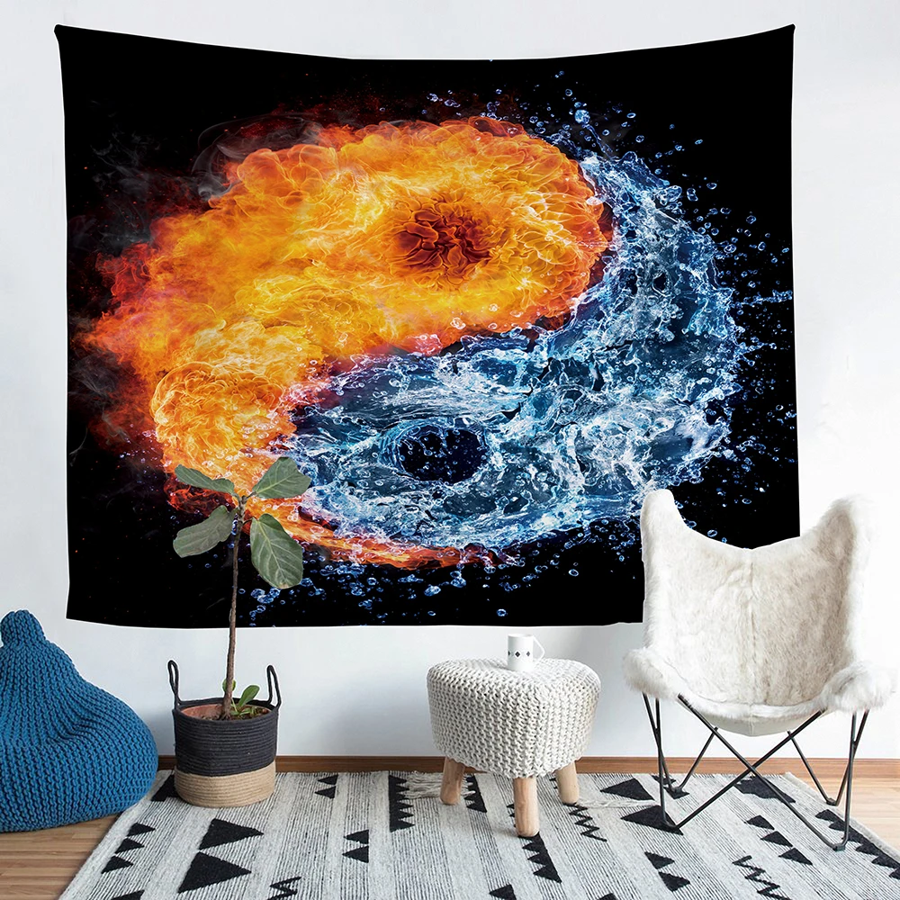 

Yiyang Tapestry Wall Hanging Art Wall Tapestry Wall Carpet Psychedelic Tapiz Witchcraft Wall Cloth Tapestries