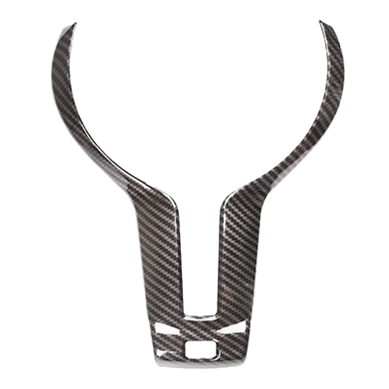 

Carbon Fiber Steering Wheel Panel Cover Trim Protector Cover Panel Decoration for-BMW F10 F20 F22 F30 F32 F12 X5 X6 F06