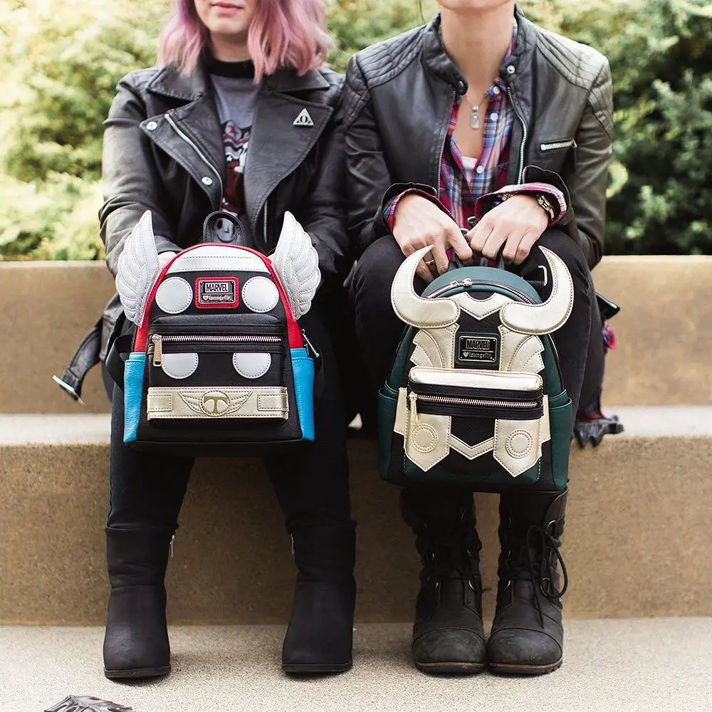 Рюкзак с изображением Тора сумка через плечо из искусственной кожи Повседневный