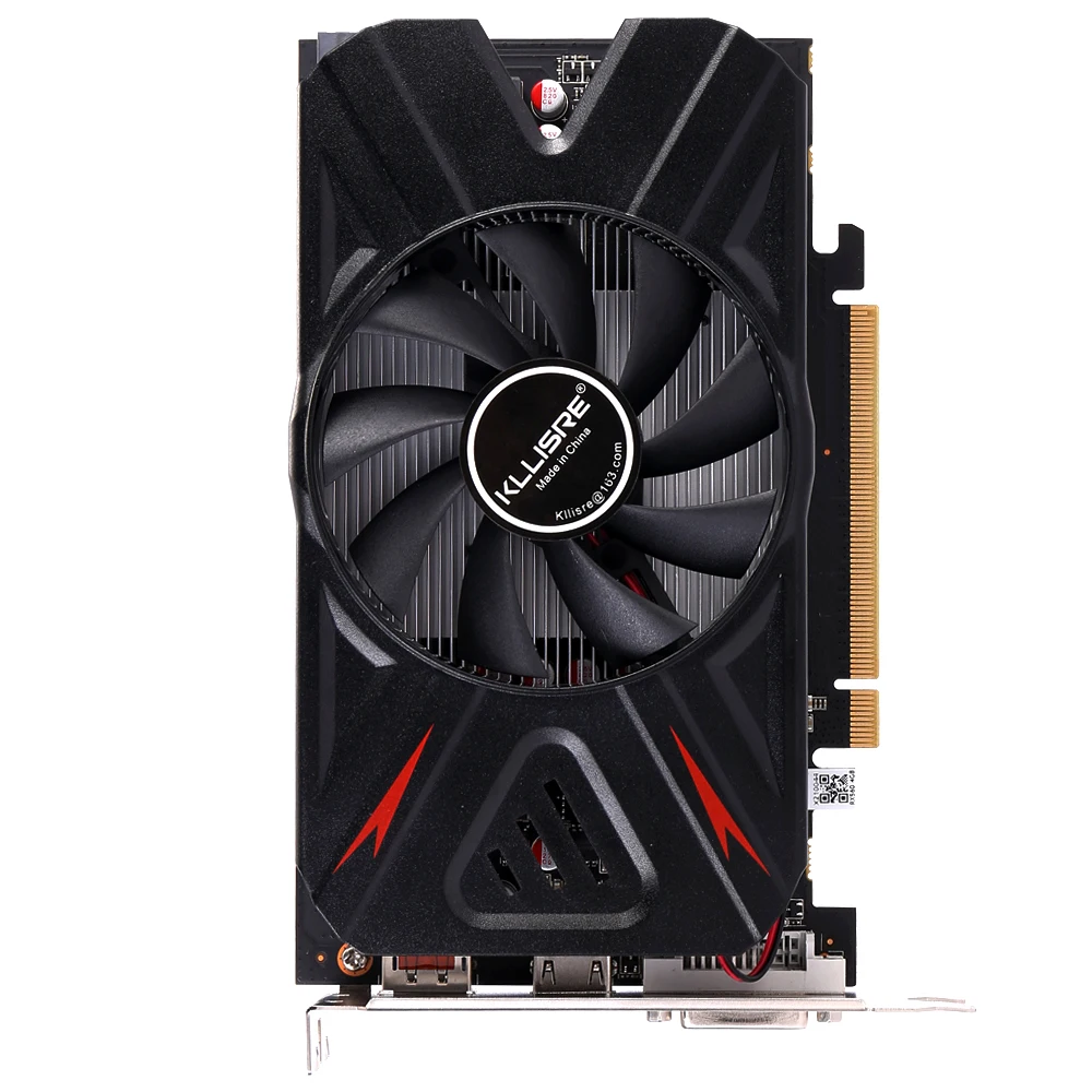 Kllisre RX 560 4 Гб Новая графическая карта 128Bit GDDR5 видеокарты для AMD Radeon RX560 4G |