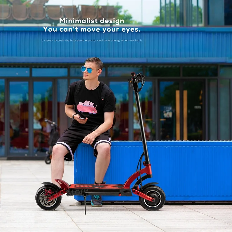 Электрический скутер Kaabo Mantis 10 двухколесный складной скейтборд с амортизатором и