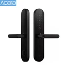 Умный дверной замок Aqara N100, разблокировка по отпечатку пальца, Bluetooth, пароль, NFC, работает с Mijia HomeKit, умная связь с дверным звонком