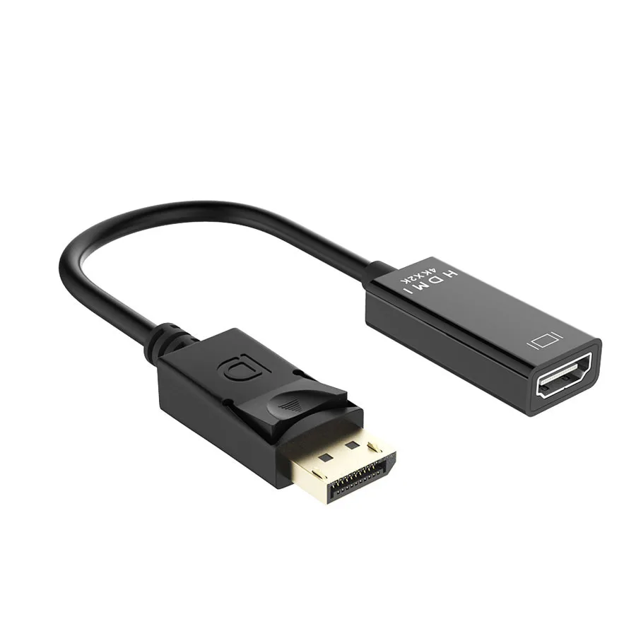 DP To HDMI-Compatible 4K 1080P Male Female DisplayPort Cable PC TV Mini Projector Television Monitor Projetor For Hp Laptop | Электроника