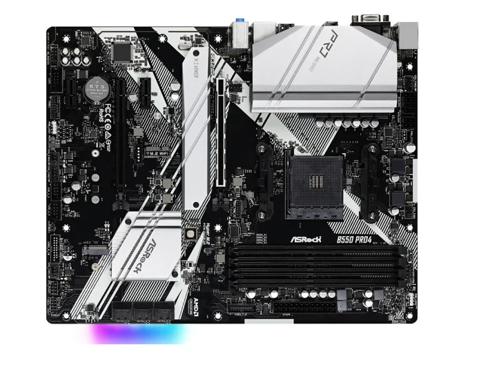 Материнская плата ASRock B550 Pro4 + R5 3600X/3600XT R7 3700X/3800X/3800XT R9 3900X 3900XT набор плат для