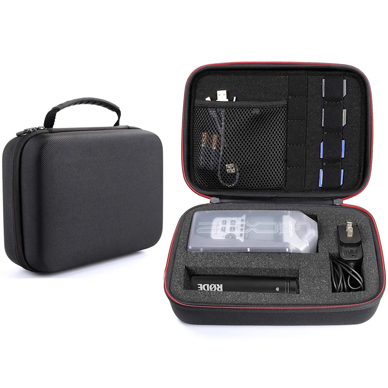 Твердый профессиональный чехол-рекордер EVA с встроенной пеной для ZOOM H1 H2N H5 H4N H6 F8 Q8
