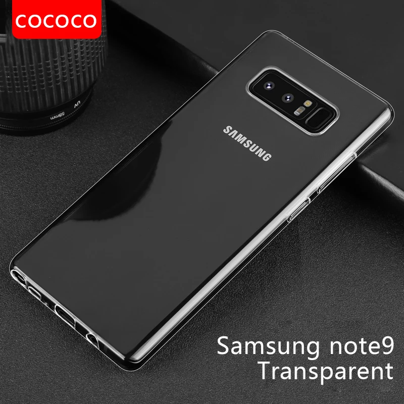 Чехол для телефона samsung Galaxy Note 9 note8 note5 4 3 PLus Силиконовый ТПУ Мягкий Ультратонкий