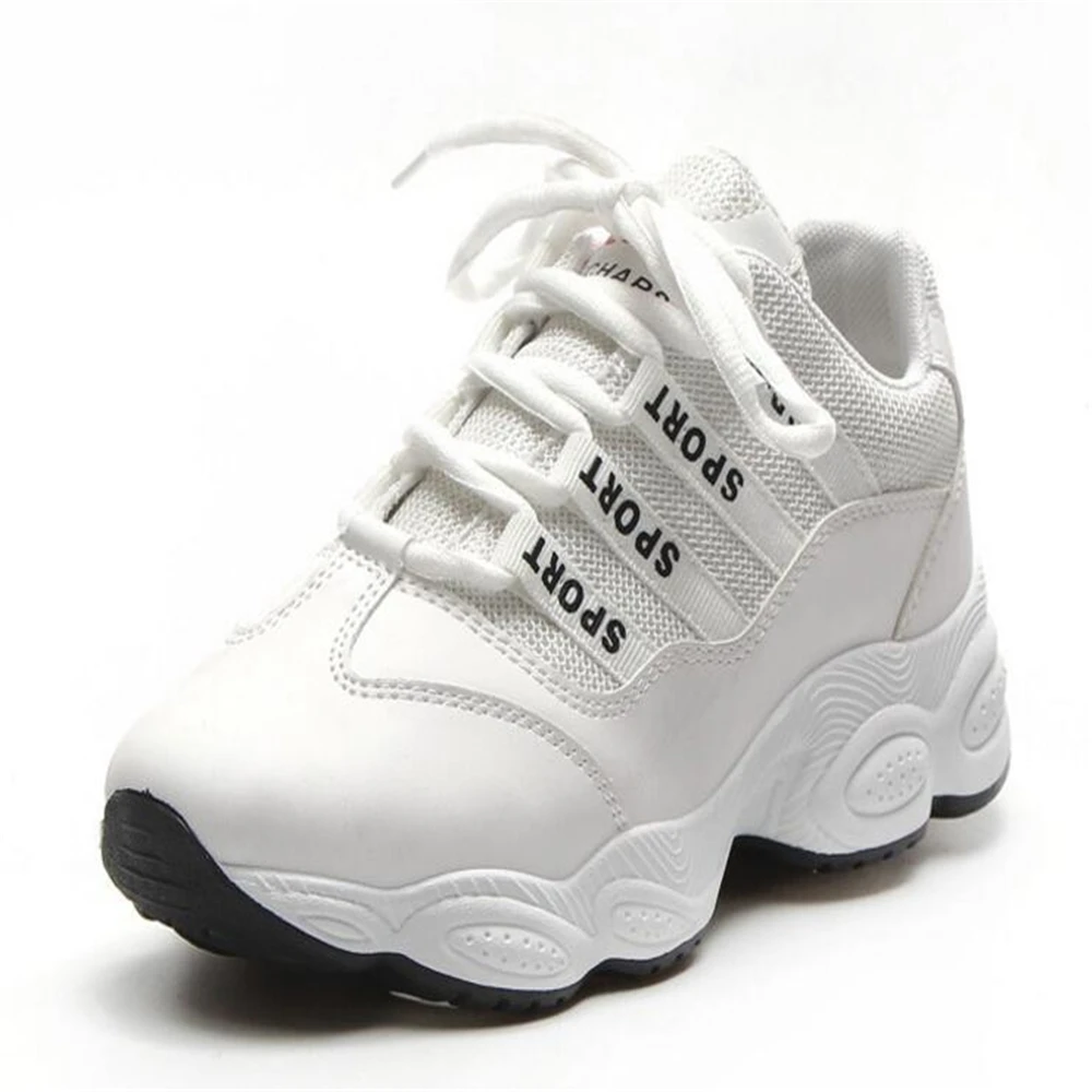 Новый Для женщин спортивная обувь бренд кроссовки из дышащего материала женская