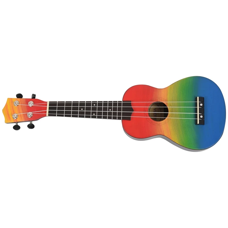 

Ukulele Hand-Painted Combo 21 Ukulele Black Soprano 4 Strings Uke Bass Stringed Musical Instrument Perfect for Beginners