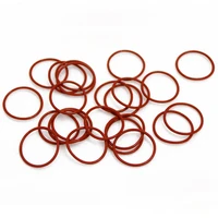 50pcs silicon o ring sealing gasket cs 1 5mm od 29 56mm red food grade waterproof seals washer rubber o ring
