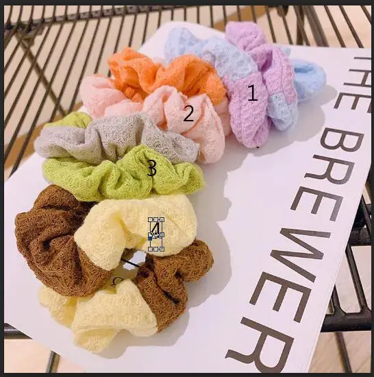 

Fashion sweet women scrunchies cute women hair scrunchies girls hair tie kids hairbands hair accessories for women head bands