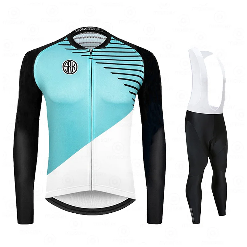 

2021 SIROKO Cycling Jersey Thin Long Sleeve Spring Autumn Outdoor Warm Mtb Clothes Man Road Bike Apparel Coat Maillot Ciclismo