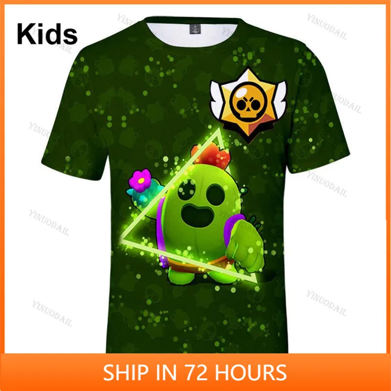 

Nita Colt Rico and Star, Child Wear Shooting Game 3d Swearshirt Boys Girls Tops Kids T-shirt GENE Sally Leon Tshirt Teen Clothes