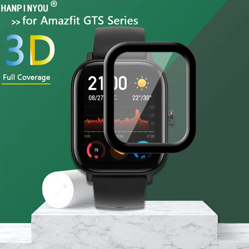 Для Amazfit GTS GTS2 2e 2 mini Watch 3D изогнутая поверхность полное покрытие мягкая ПММА