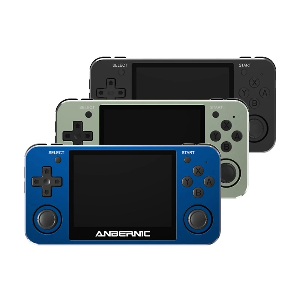 

ANBERNIC RG351MP Retro Handheld Game Console RK3326 1.5GHz Linux System for PSP NDS PS1 N64 MD Games Player WIFI