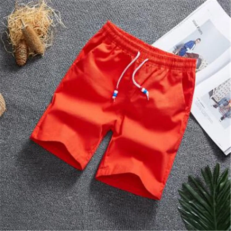 

High quality 2019 New Slim Fit Casual Shorts Mens Fashion Brand Solid color Shorts Quick Dry Casual