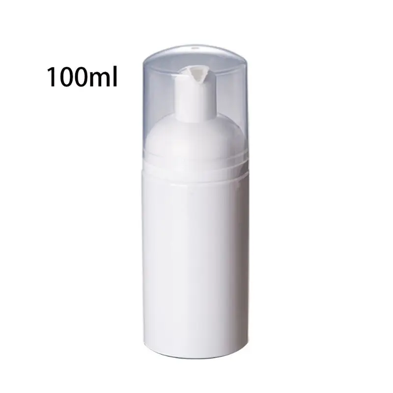 

100/150ml Empty Refillable Plastic Mousses Bottle Liquid Foaming Container Soap Dispenser Hand Pump Facial Cleanser Foamer