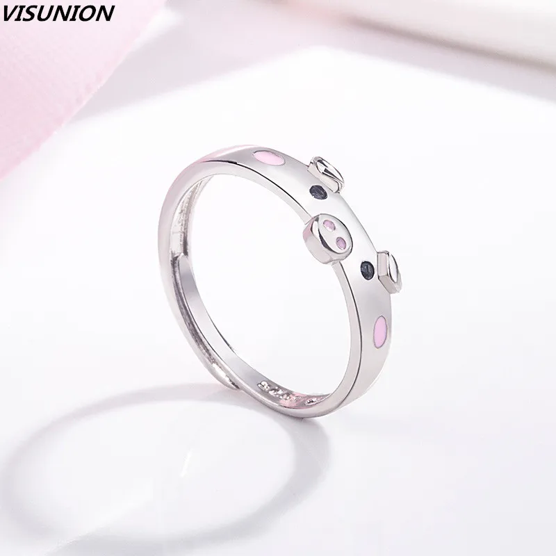 Кольца на палец в виде милой свиньи для женщин модное высококачественное