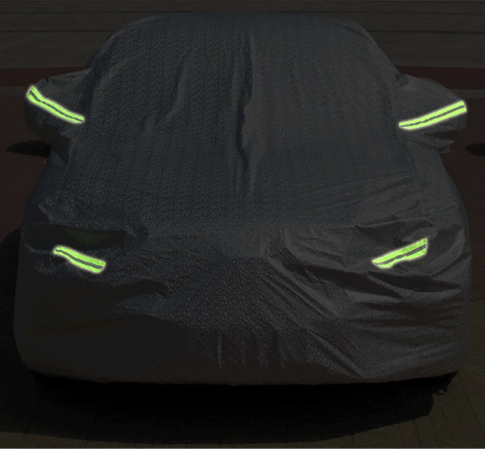 Универсальные хлопковые автомобильные чехлы зимние для улицы пылезащитные