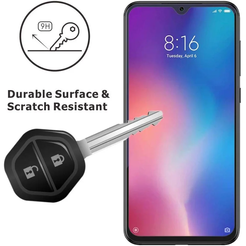 2 Pack High Clarity Protective Glass for Mi 9 Pro 5G Screen Protector For Lite Tempered on the Xiaomi SE CC9 | Мобильные телефоны и