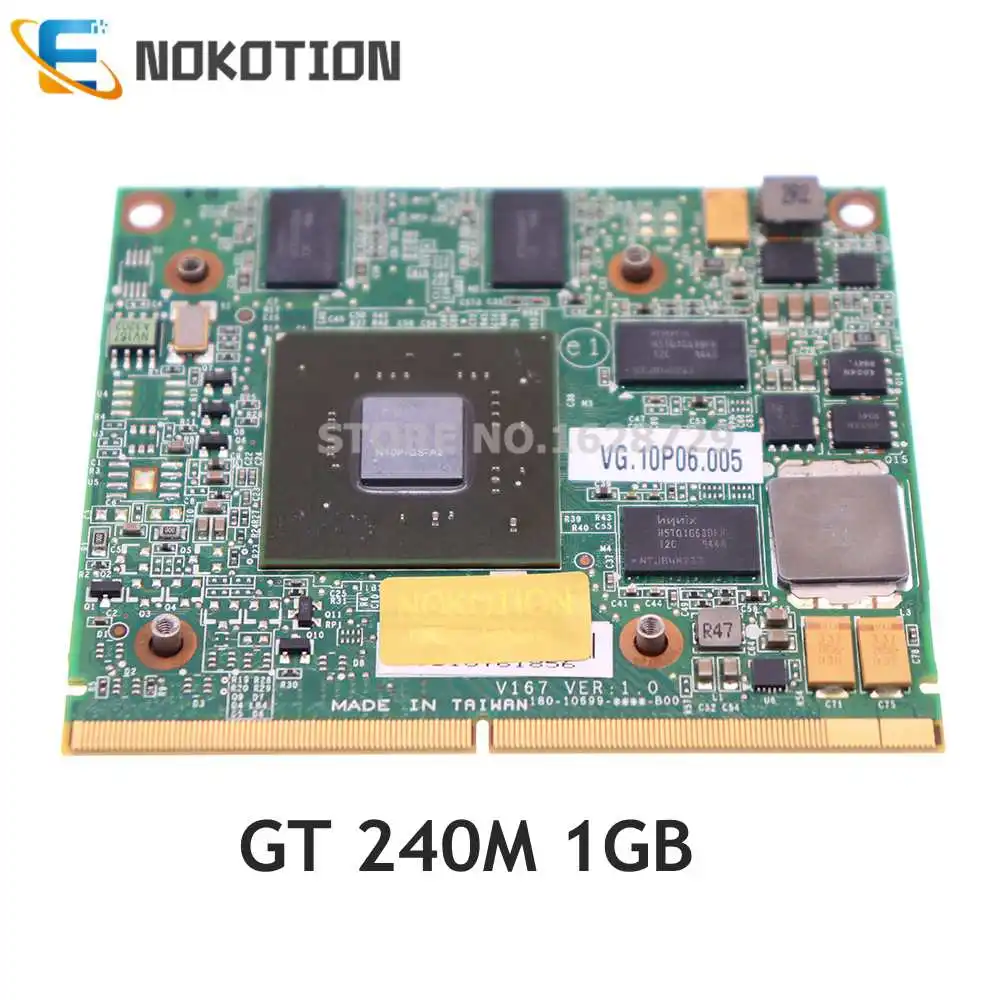 NOKOTION VG.10P06.005 GPU для ACER Aspire 5739 5935 7738 8735 PC GT240M видеокарта Vga N10P-GS-A2 1G | Компьютеры и офис