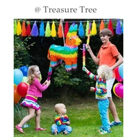 small rainbow donkey pinata kids birthday party beating props christmas childrens party supplies