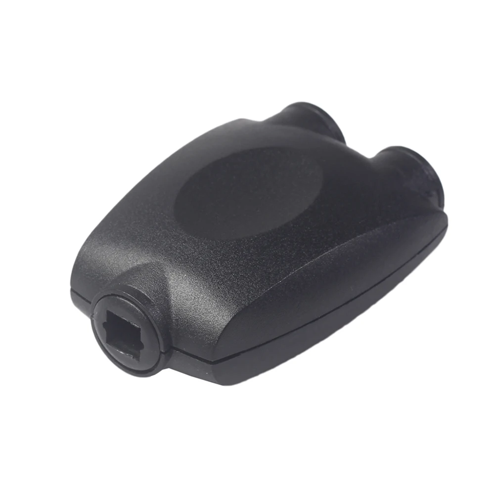 SPDIF 1 вход 2 выход двойной порт оптоволоконный гнездо-гнездо Аудио разветвитель