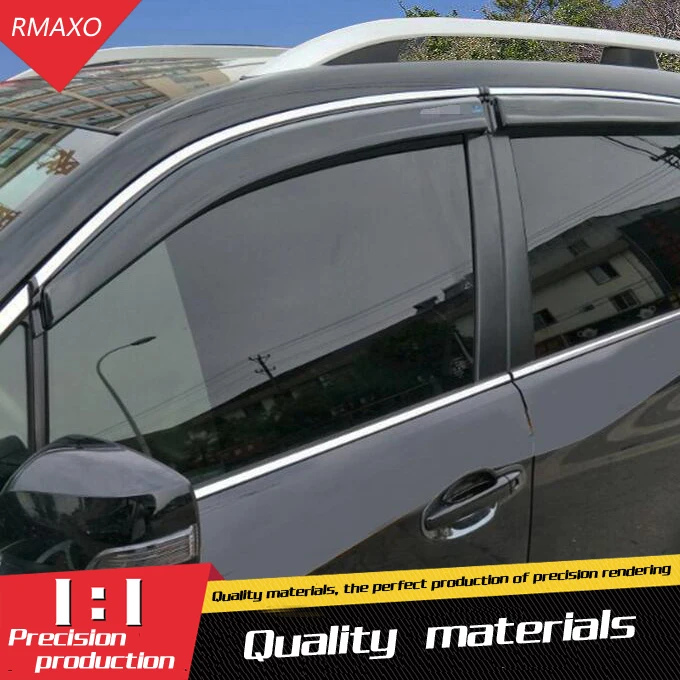 Пластиковый козырек для окна SUBARU Outback отверстия защита от солнца и дождя