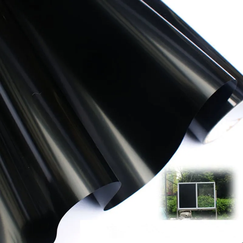 SUNICE авто окно дома оттенок 0% vlt темно черное стекло солнцезащитный винил для