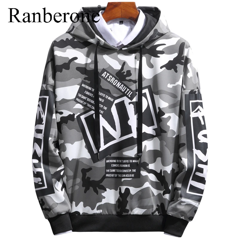 Ranberone плотный мужской повседневный спортивный костюм с - Цена: 869,78 - 1 275,24 руб.