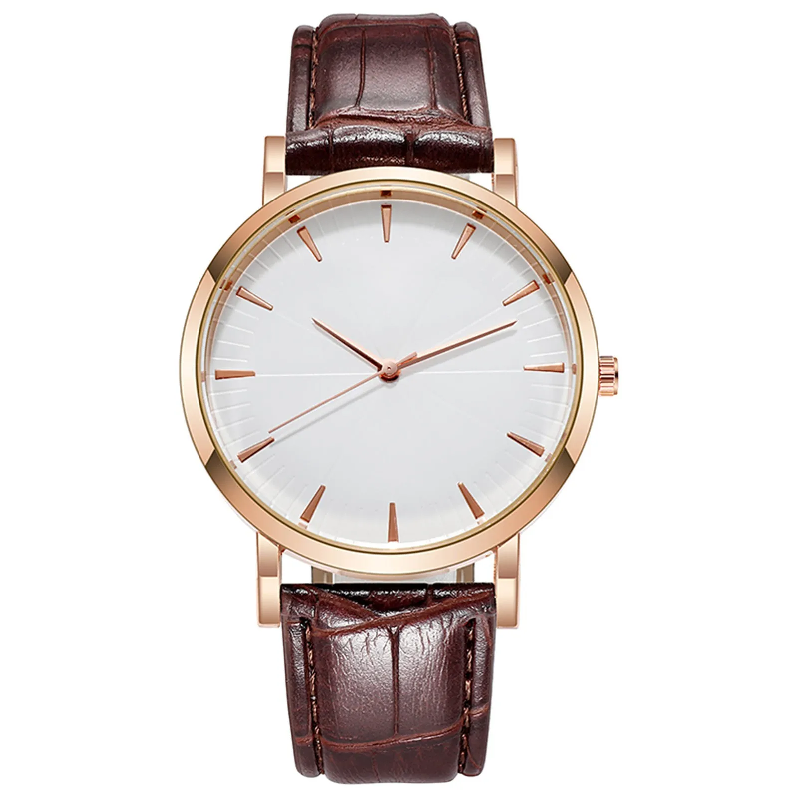 

Men Quartz Wristwatches 5m Waterproof Automatic Leather Strap Watch Power Reserve Digital Watches Mens 2021 Horloges Mannen