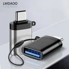 Адаптер LMDAOO с USB C OTG, адаптер с USB 3,0 на Type C для MacbookPro, Xiaomi, Huawei, мини USB, Type-C, кабель-преобразователь