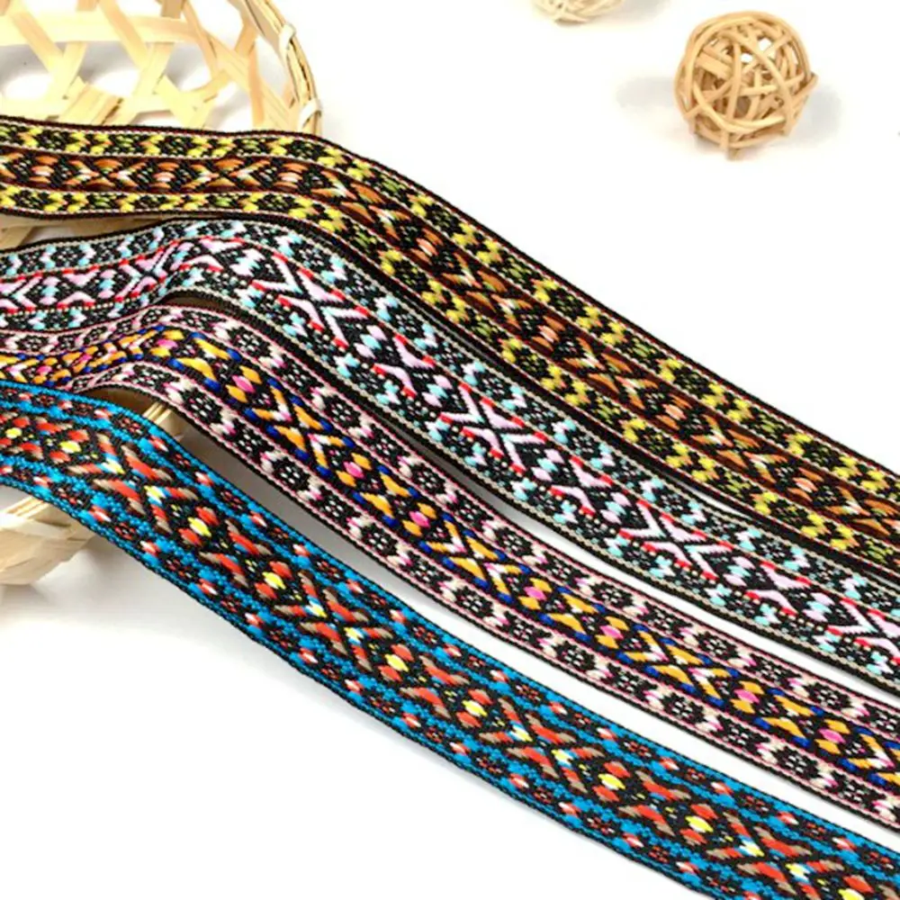 1 дюйм полиэфир 10 ярдов тканевая лента с кисточками принтом в виде нации