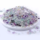 3-5 мм натуральный флюорит чип Камень Неправильной Форма гравий камень набор сделай сам для материал для изготовления ювелирных изделий декора аквариума