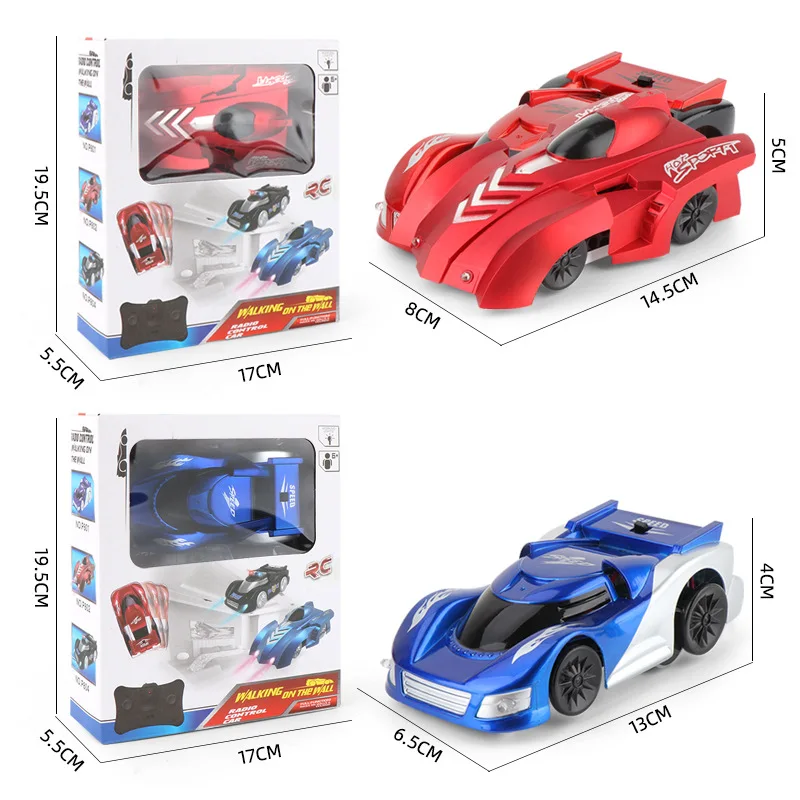 

Brangdy Novelty Figure Remote Control Model Car Light Stunt Children's Doll Walking on the Wall Racing Gift Boy and Girl Toy