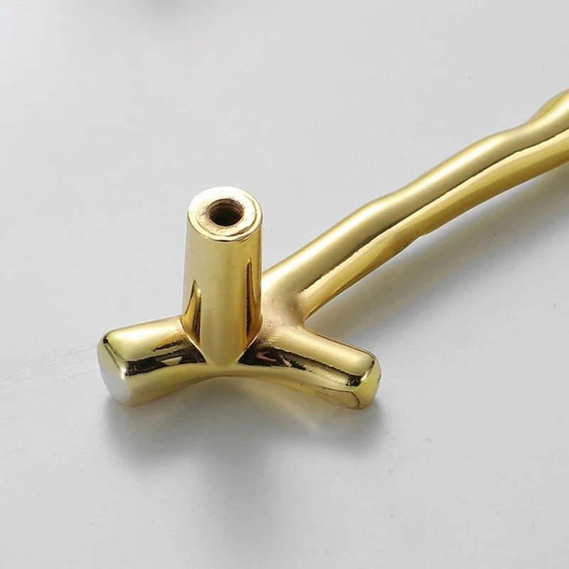 Creative Branch Handle Dinner Plate Tree Simple Drawer Cabinet Door Antique Copper Solid Thick | Обустройство дома