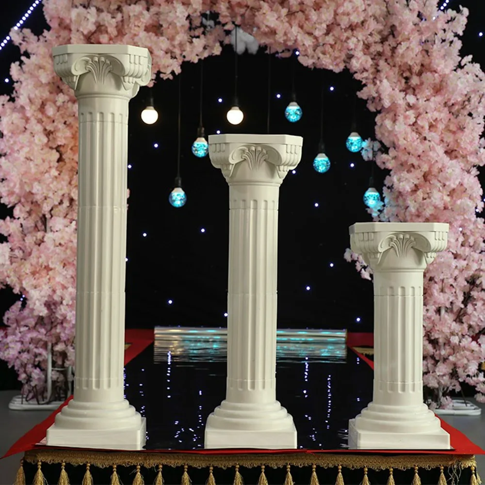 Купить колонны пластиковые. Светодиодные колонны на свадьбу. Колонна Римская для декора. Pillar Party.