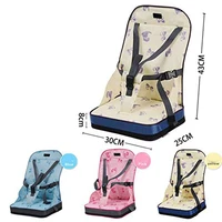 baby dining chair bag baby portable seat oxford water proof fabric infant travel foldable safety belt feeding high chair
