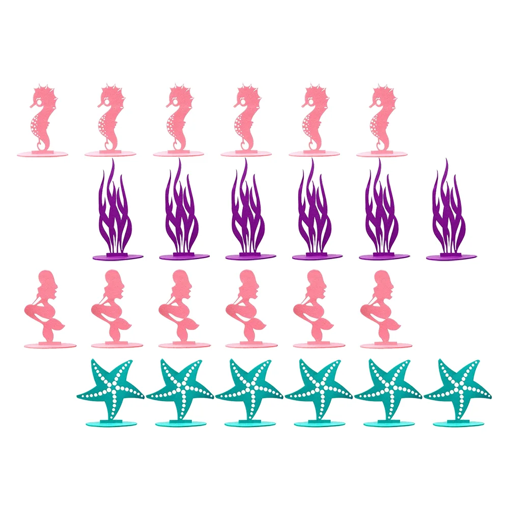 

24 шт., Необычные строительные украшения для дома (случайный цвет)