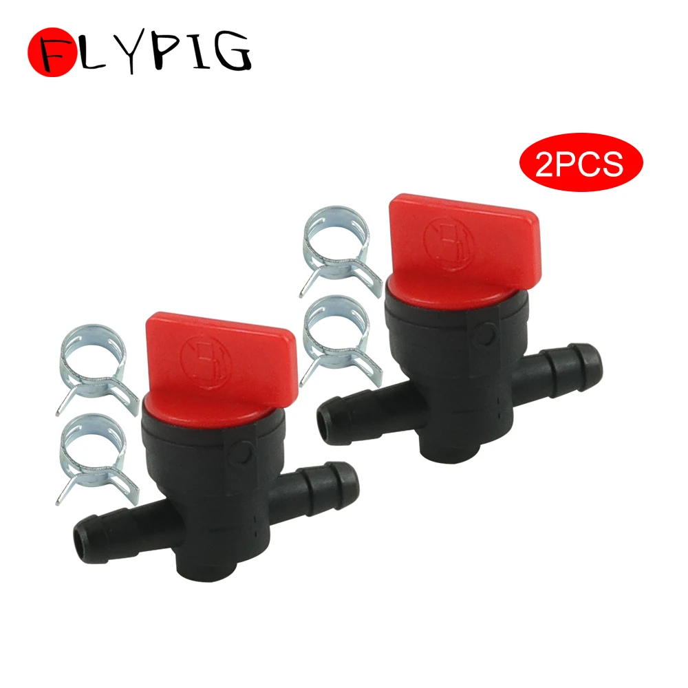 2 шт 1/4 &quotпрямой газа топливного бака с запорный клапан для малых оборотов