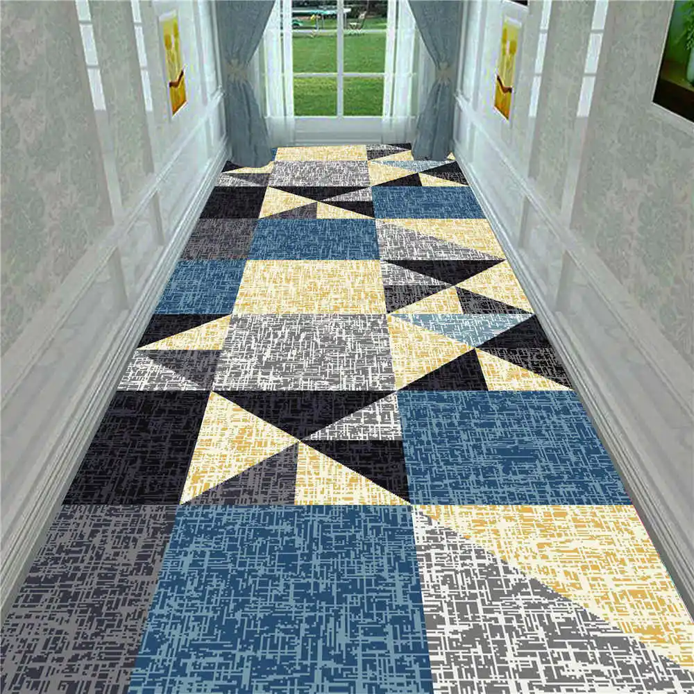 

Nordic Living Room Carpet Velvet Soft Bedside Mat Bathroom Anti-slip Mat Corridor Carpet Area Long Kitchen Anti-slip Carpet