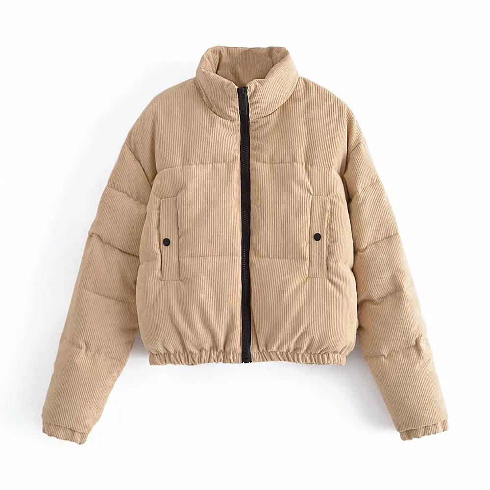 

DiYiG WOMAN 2021 early autumn new women's clothing British style casual stand collar long sleeve solid color bakery