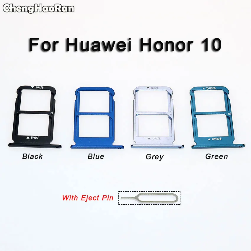 ChengHaoRan для Huawei Honor 10 Honor10 Micro Sim держатель карты Слот лоток адаптер с извлечением