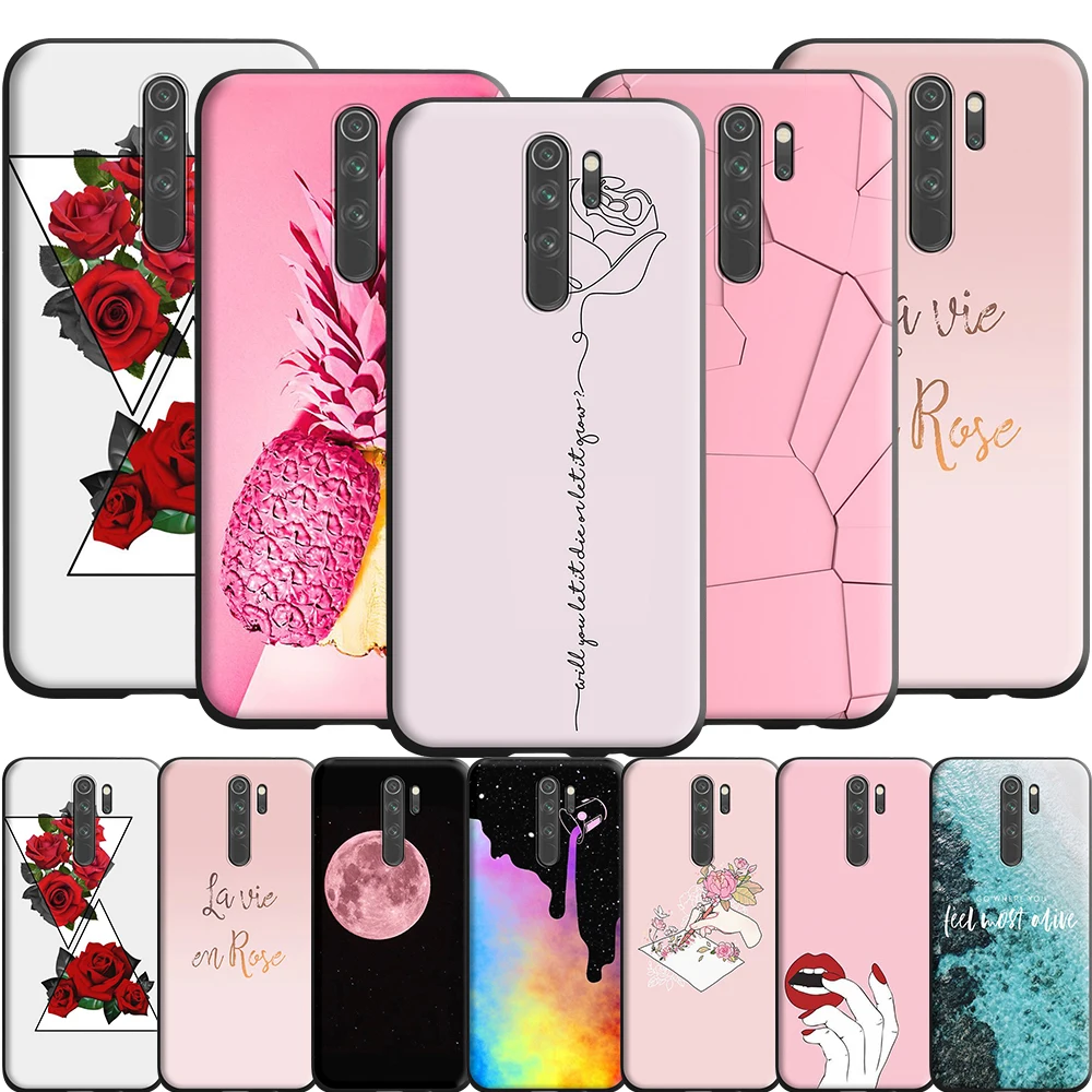 Чехол Rosa для Xiaomi Redmi Note 9 9S 5 6 7 7A 8 8A 8T 9A 9C K20 Pro 9T 10 Max K40|Бамперы| |
