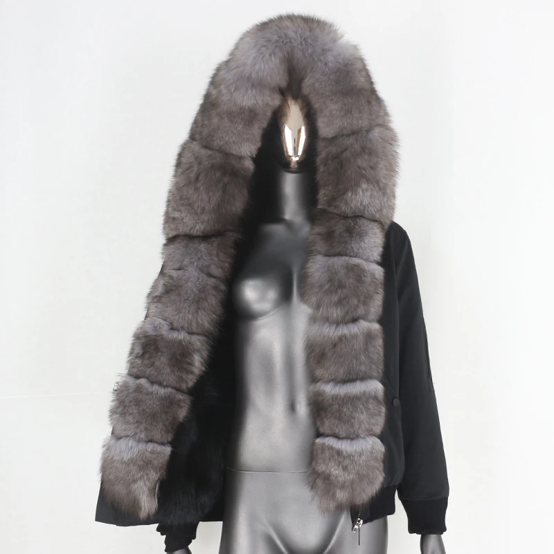 CXFS 2021 Новый Водонепроницаемый бомбардировщик куртка-парка зимняя куртка женская