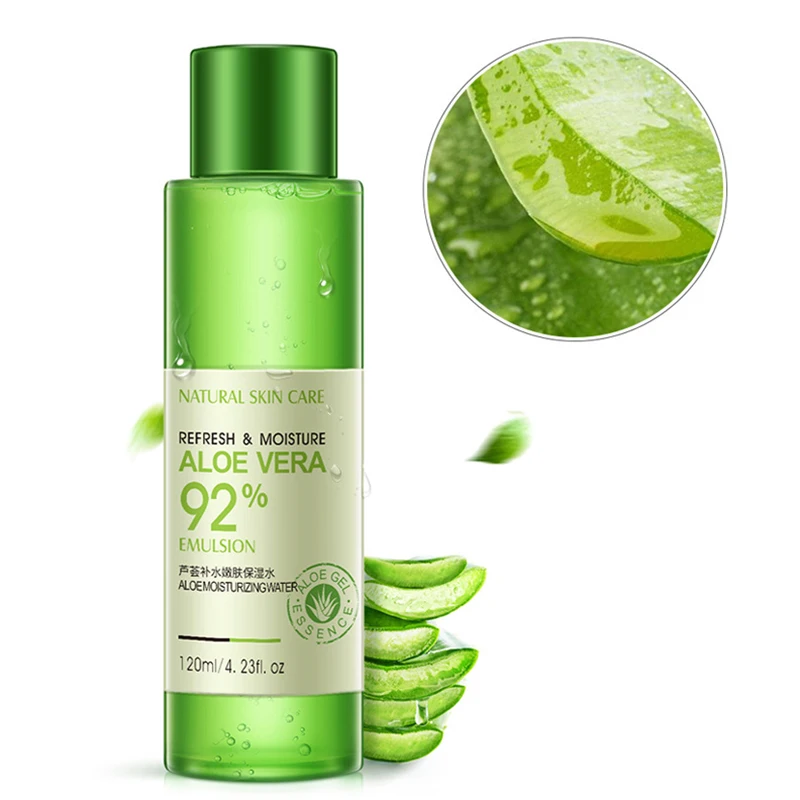 92% натуральная эссенция для ухода за кожей с алоэ вера восстанавливает кожу лица