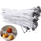 2,6-20 см, 100 шт., свечи, чистый хлопок, фитили для рукоделия, инструменты для изготовления ювелирных изделий, для вечеринки, украшения дома