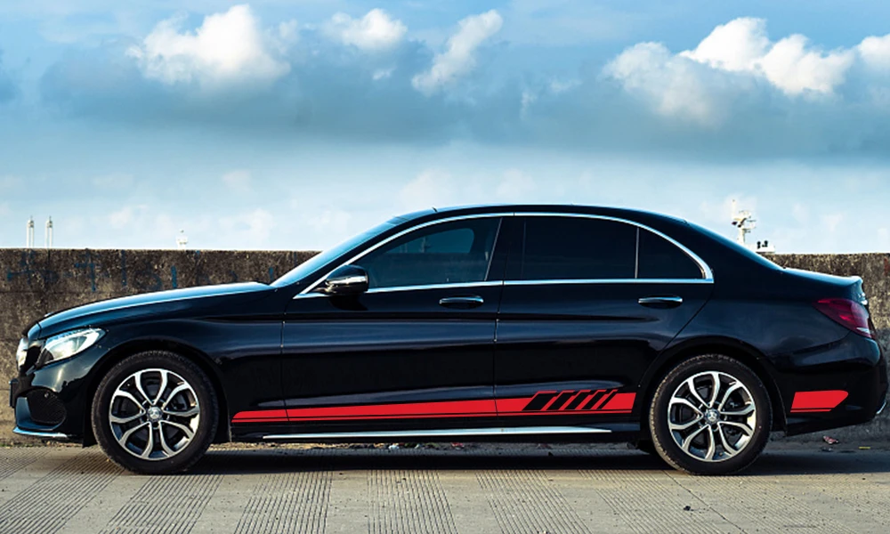 2 шт. автомобильные виниловые наклейки для Audi BMW Ford Volkswagen Renault Peugeot Mercedes Honda Mini
