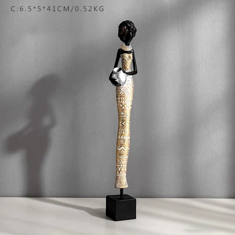 

[MGT]Creative woman character statue decoration home decoration modern minimalist style living room decoration